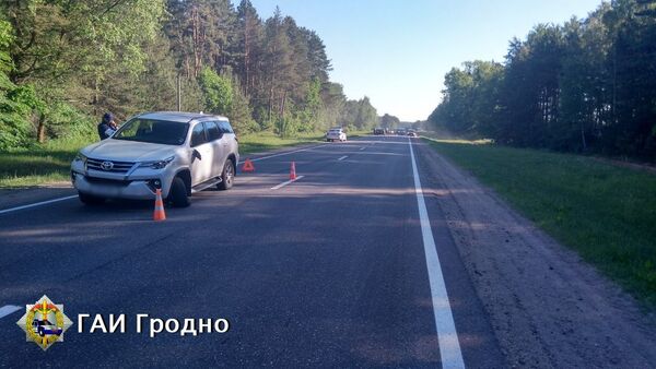 Авария с участием трех машин под Гродно - Sputnik Беларусь