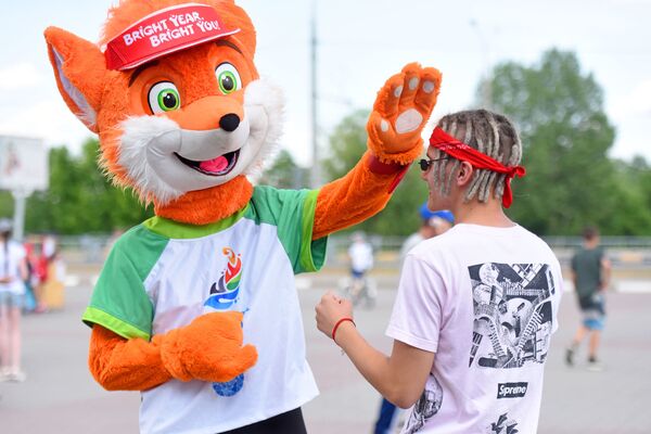 Огонь II Европейских игр начал шествие по Гомельской области - Sputnik Беларусь