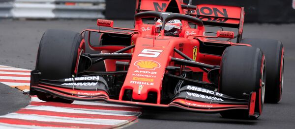 Болид Себастьяна Феттеля - Sputnik Беларусь