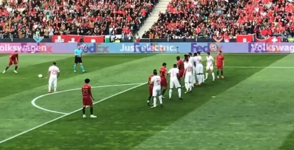 Гол Роналду в матче против Швейцарии признан лучшим в Лиге наций  - Sputnik Беларусь