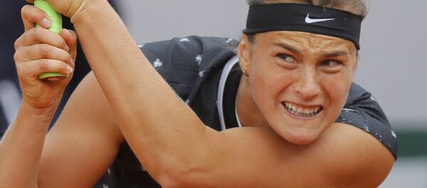 Беларуская тэнісістка Арына Сабаленка Беларуская тэнісістка Арына Сабаленка - Sputnik Беларусь