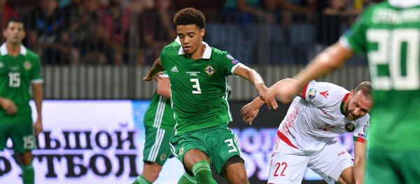 Игровой момент матча - Sputnik Беларусь