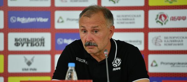 Главный тренер сборной Беларуси Игорь Криушенко - Sputnik Беларусь