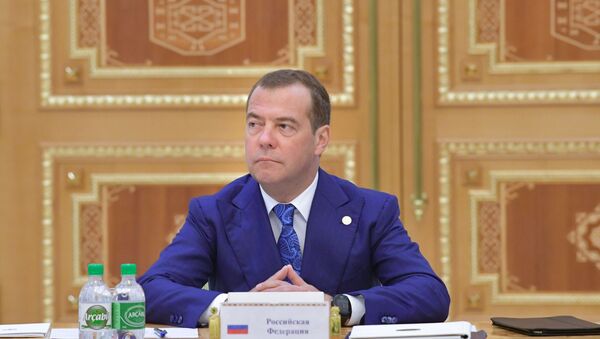 Председатель правительства РФ Дмитрий Медведев  - Sputnik Беларусь