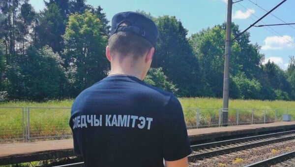 Работа следователей на ж/д станции под Барановичами, где поезд сбил пенсионерку - Sputnik Беларусь