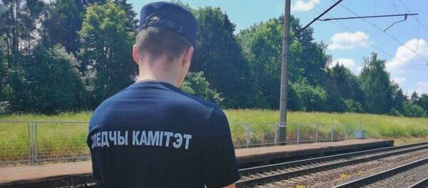 Работа следователей на ж/д станции под Барановичами, где поезд сбил пенсионерку - Sputnik Беларусь