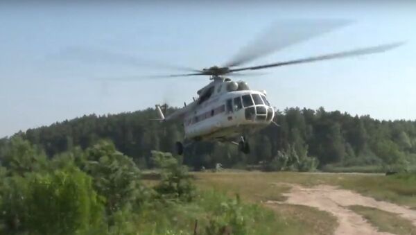 Спасатели провели масштабные учения на водохранилище Петровичи  - Sputnik Беларусь