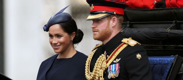 Меган  Маркл и принц Гарри - Sputnik Беларусь