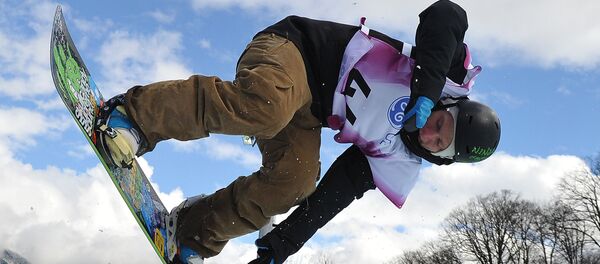 Российский сноубордист Дмитрий Кольцов - Sputnik Беларусь