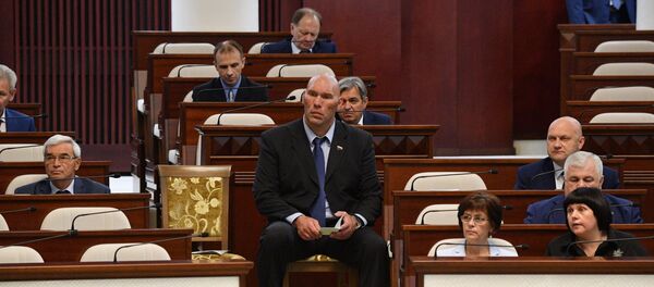 Николай Валуев на сессии Парламентского собрания Союза Беларуси и России - Sputnik Беларусь