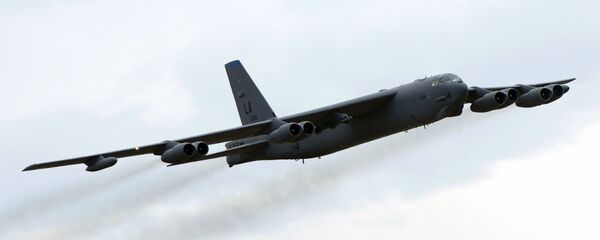 Американский бомбардировщик Б-52, архивное фото - Sputnik Беларусь