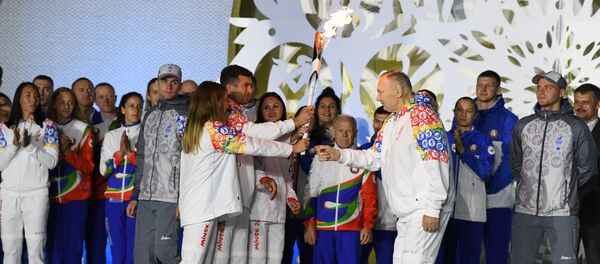 Пламя мира в Минске - Sputnik Беларусь