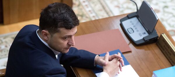 Президент Украины Владимир Зеленский Президент Украины Владимир Зеленский - Sputnik Беларусь