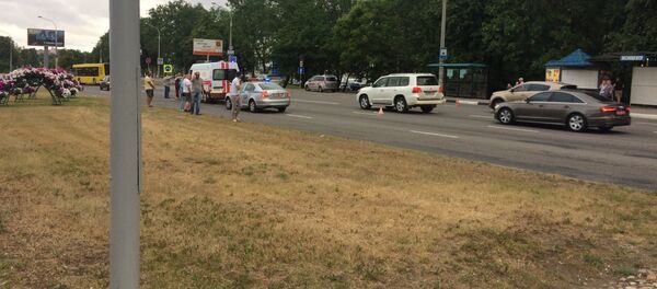 Место ДТП под Минском - Sputnik Беларусь