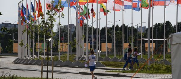 Заселение спортсменов в Деревню атлетов  - Sputnik Беларусь