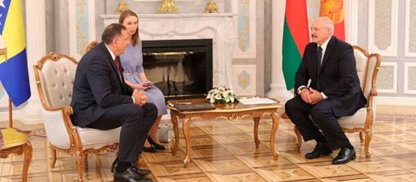 Встреча президента Беларуси Александра Лукашенко и председателя Президиума Боснии и Герцеговины Милорада Додика - Sputnik Беларусь