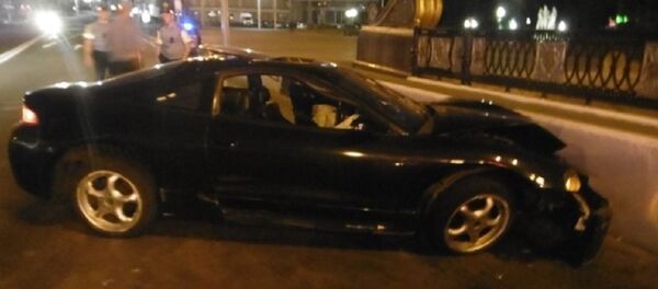 Пьяный водитель устроил ДТП на мосту в Витебске - Sputnik Беларусь