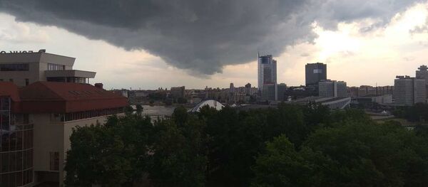 Гроза приближается к Минску - Sputnik Беларусь