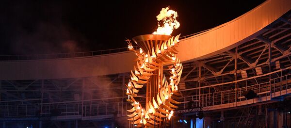 Полымя міру на Дынама Полымя міру на Дынама - Sputnik Беларусь