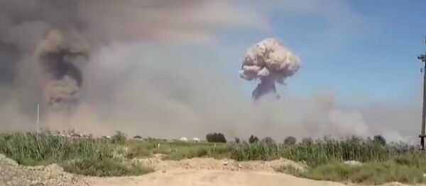 Взрыв в военной части - Sputnik Беларусь