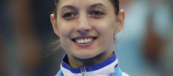 Батутистка Анна Гончарова - Sputnik Беларусь