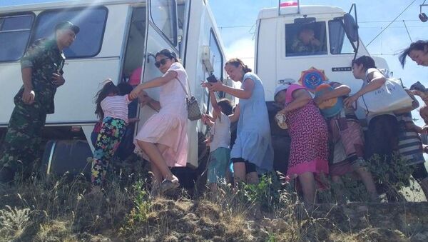Эвакуация людей после взрыва в Казахстане - Sputnik Беларусь