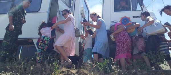 Эвакуация людей после взрыва в Казахстане - Sputnik Беларусь