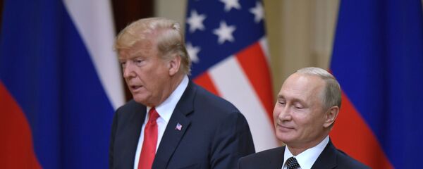 Встреча президента РФ Владимира Путина и президента США Дональда Трампа в Хельсинки - Sputnik Беларусь