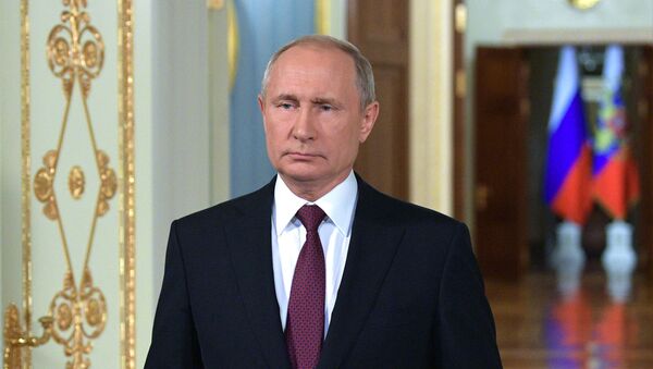  Президент РФ Владимир Путин - Sputnik Беларусь