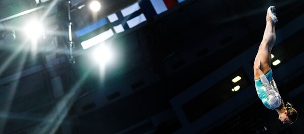 Белорусская батутистка Анна Гончарова - Sputnik Беларусь