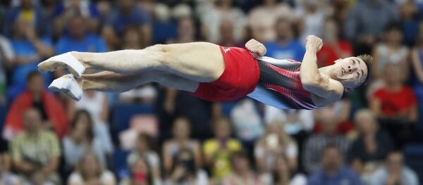 Белорусский батутист Владислав Гончаров - Sputnik Беларусь