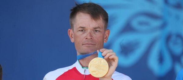 Велогонщик Василий Кириенко - Sputnik Беларусь