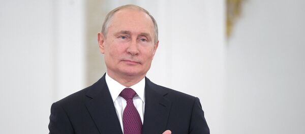 Прэзідэнт Расіі Уладзімір Пуцін Прэзідэнт Расіі Уладзімір Пуцін - Sputnik Беларусь