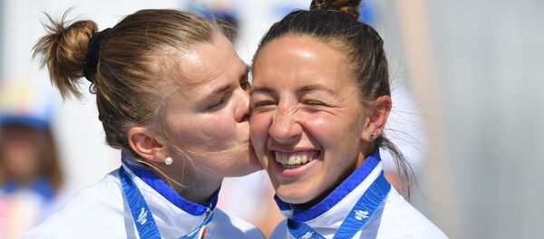 Белорусские дайдарочницы Ольга Худенко и Марина Литвинчук - Sputnik Беларусь