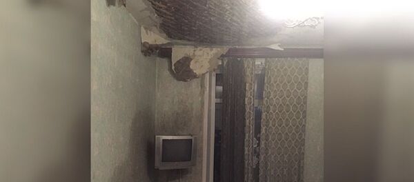 Потолок обвалился в жилом доме в Минске из-за ливня - Sputnik Беларусь