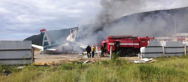 Самолет Ан-24 совершил аварийную посадку в Нижнеангарске - Sputnik Беларусь