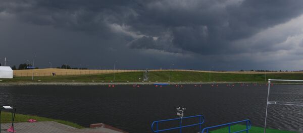 Хмары над Вяслярным каналам Хмары над Вяслярным каналам - Sputnik Беларусь