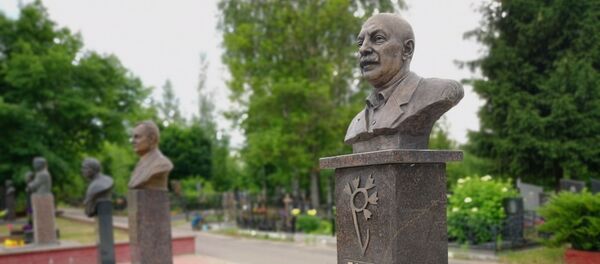 Помнік Радзівону Басу - Sputnik Беларусь