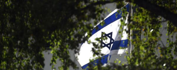 Флаг Израиля, архивное фото Флаг Израиля, архивное фото - Sputnik Беларусь