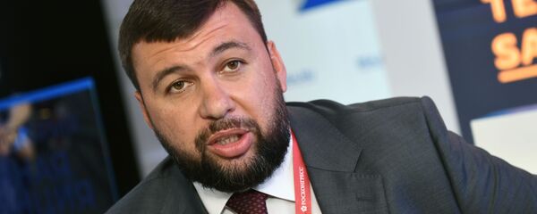 Кіраўнік ДНР Дзяніс Пушылін Кіраўнік ДНР Дзяніс Пушылін - Sputnik Беларусь