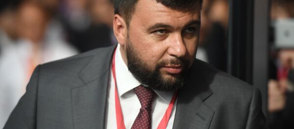 Глава самопровозглашенной ДНР Денис Пушилин Глава самопровозглашенной ДНР Денис Пушилин - Sputnik Беларусь