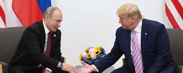 Владимир Путин и Дональд Трамп - Sputnik Беларусь