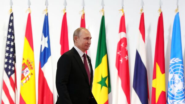 Президент России Владимир Путин на саммите G20, архивное фото - Sputnik Беларусь