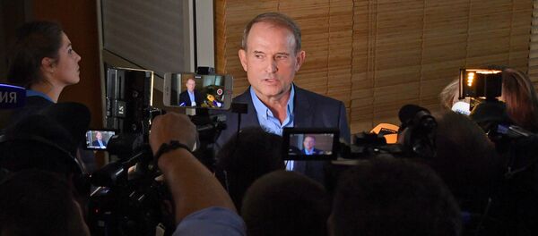 Украинский политик Виктор Медведчук Украинский политик Виктор Медведчук - Sputnik Беларусь