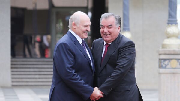 Президенты Таджикистана и Беларуси - Sputnik Беларусь