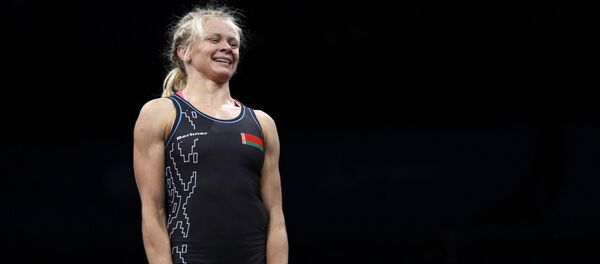 Белорусская борчиха Ирина Курочкина - Sputnik Беларусь