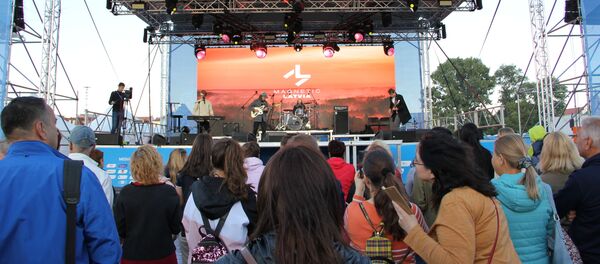 День Латвии на II Европейских играх - Sputnik Беларусь