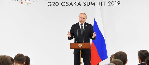 Президент РФ Владимир Путин - Sputnik Беларусь