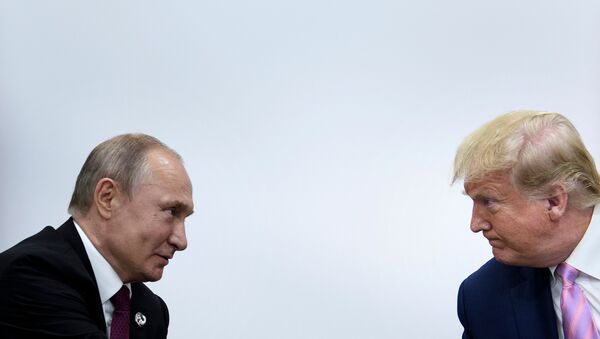Владимир Путин и Дональд Трамп - Sputnik Беларусь
