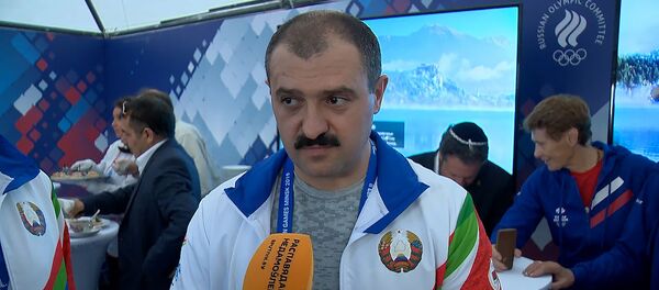 Виктор Лукашенко в эксклюзивном интервью Sputnik поделился впечатлениями о II Европейских играх - Sputnik Беларусь